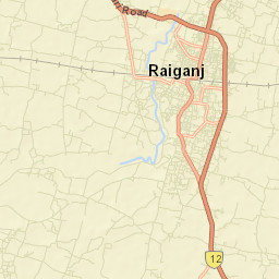 Raiganj Street Map