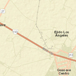 Guasave Street Map