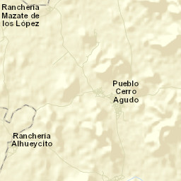 Cerro Agudo Street Map