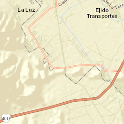 La Luz Street Map