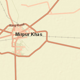 Mirpur Khas Street Map