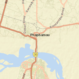 Phaphamau Street Map