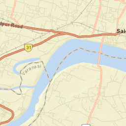 Saidpur Street Map