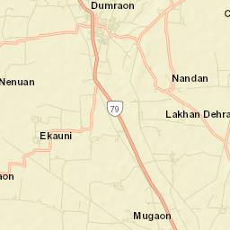 Dumraon Street Map