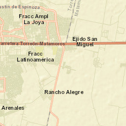 La Perla Street Map