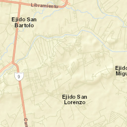 La Chueca Cadereyta Jiménez Street Map