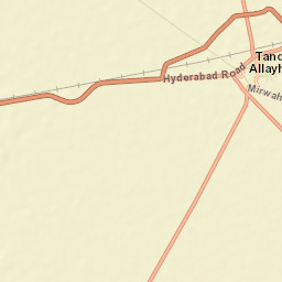 Tando Allahyar Street Map