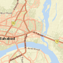 Jhusi Street Map
