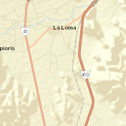 La Loma Street Map