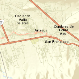 Arteaga Street Map