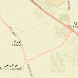 Ash Shīḩānīyah Street Map