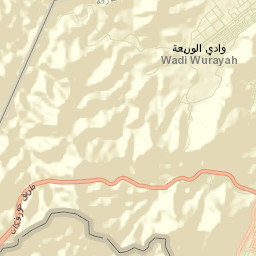 Khor Fakkan Street Map