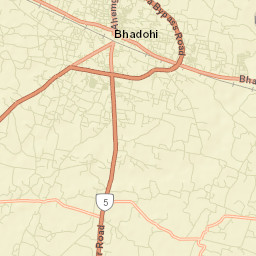 Bhadohi Street Map