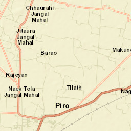 Piro Street Map