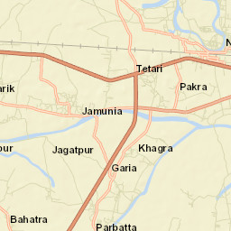 Naugachhia Street Map