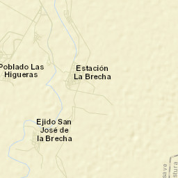 La Brecha Street Map