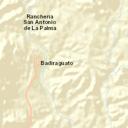 Badiraguato Street Map
