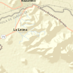 Nazareno Street Map