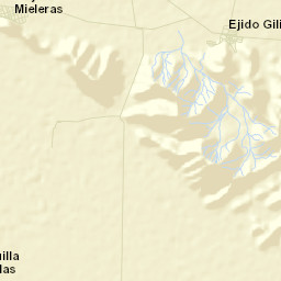 Las Mieleras Street Map