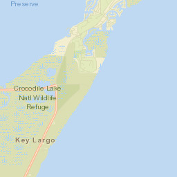 North Key Largo Florida Street Map