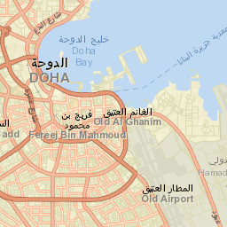 Doha Street Map