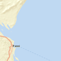 Pasni Street Map