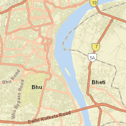 Ramnagar Street Map