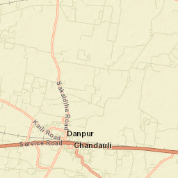 Chandauli Street Map