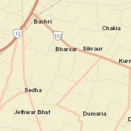 Bhojpur Street Map