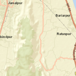Jamalpur Street Map