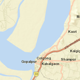 Colgong Street Map