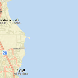 Al Wakrah Street Map