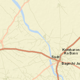 Sadri Street Map