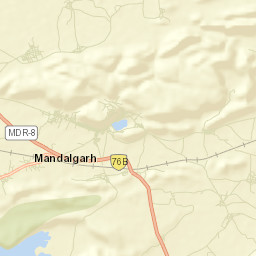 Mandalgarh Street Map