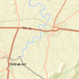 Chitrakoot Dham Street Map