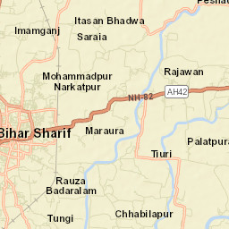 Bihar Sharif Street Map