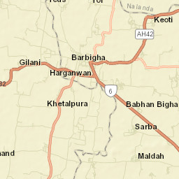 Bar Bigha Street Map