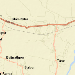 Ghoga Street Map