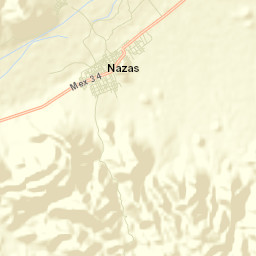 Nazas Street Map