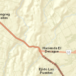 El Bosque Street Map