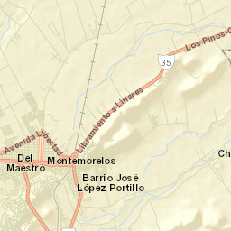 Mexiquito Street Map