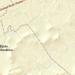 Los Ángeles Nuevo León Street Map