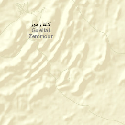 Gueltat Zemmour Street Map