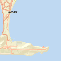 Gwadar Street Map