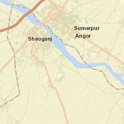 Sheoganj Street Map