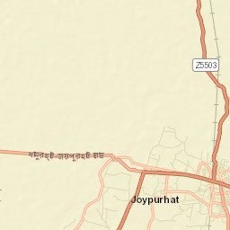 Joypur Hāt Street Map