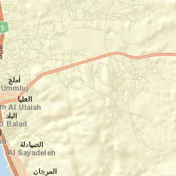 Umm Lajj Street Map