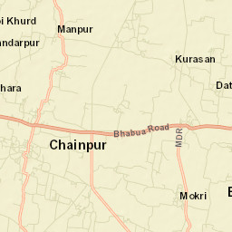 Kaimur District Street Map