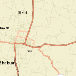 Bhabhua Street Map