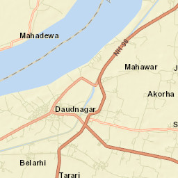 Daudnagar Street Map